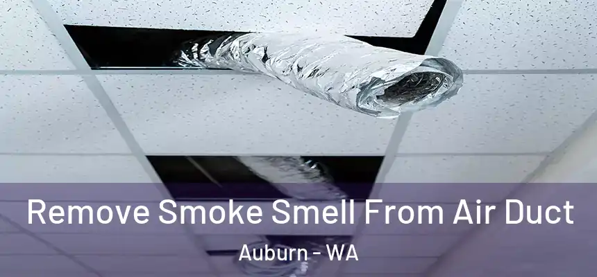 Remove Smoke Smell From Air Duct Auburn - WA